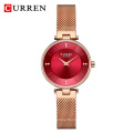 CURREN 9031 Rose Gold Watch Women Quartz Watches Ladies Top Brand Luxury Female Wrist Watch Girl Clock Relogio Feminino